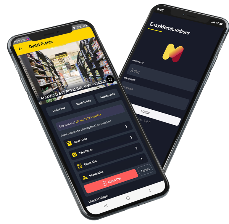EasyM Merchandising App